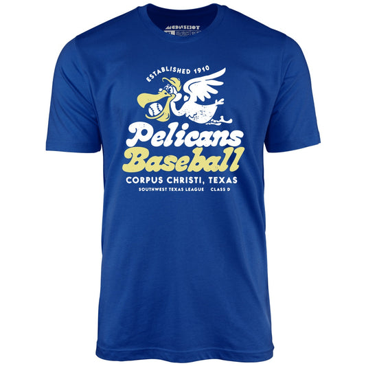 Corpus Christi Pelicans - Texas - Vintage Defunct Baseball Teams - Unisex T-Shirt