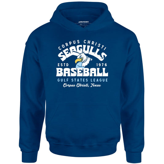 Corpus Christi Seagulls - Texas - Vintage Defunct Baseball Teams - Unisex Hoodie