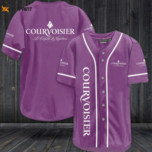 Courvoisier Cognac All Over Print Unisex Baseball Jersey - lylyprint.com