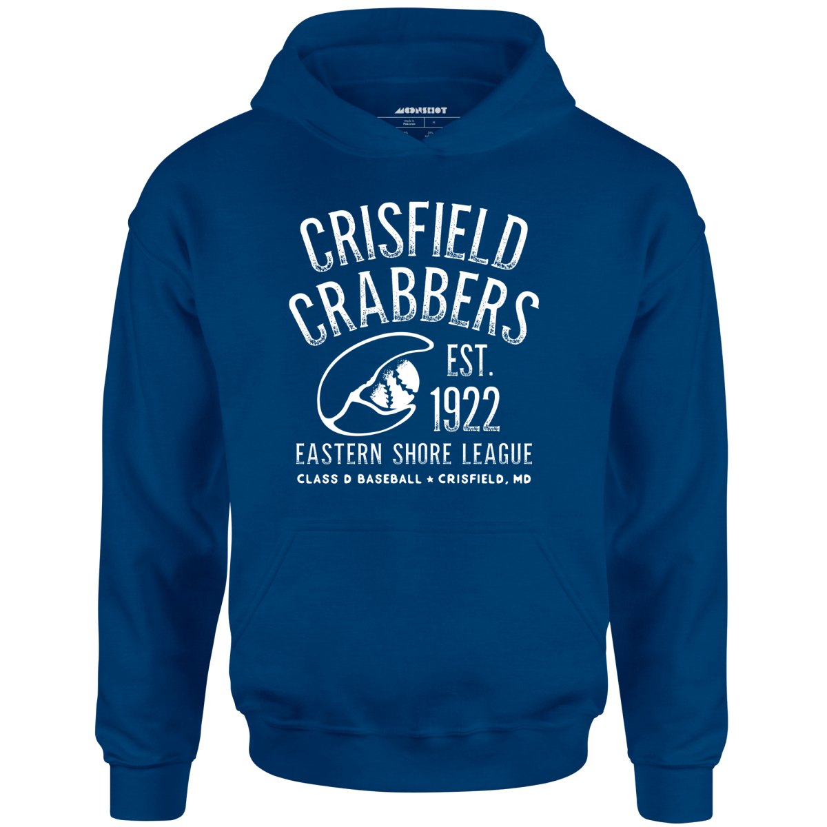 Crisfield Crabbers - Maryland - Vintage Defunct Baseball Teams - Unisex Hoodie