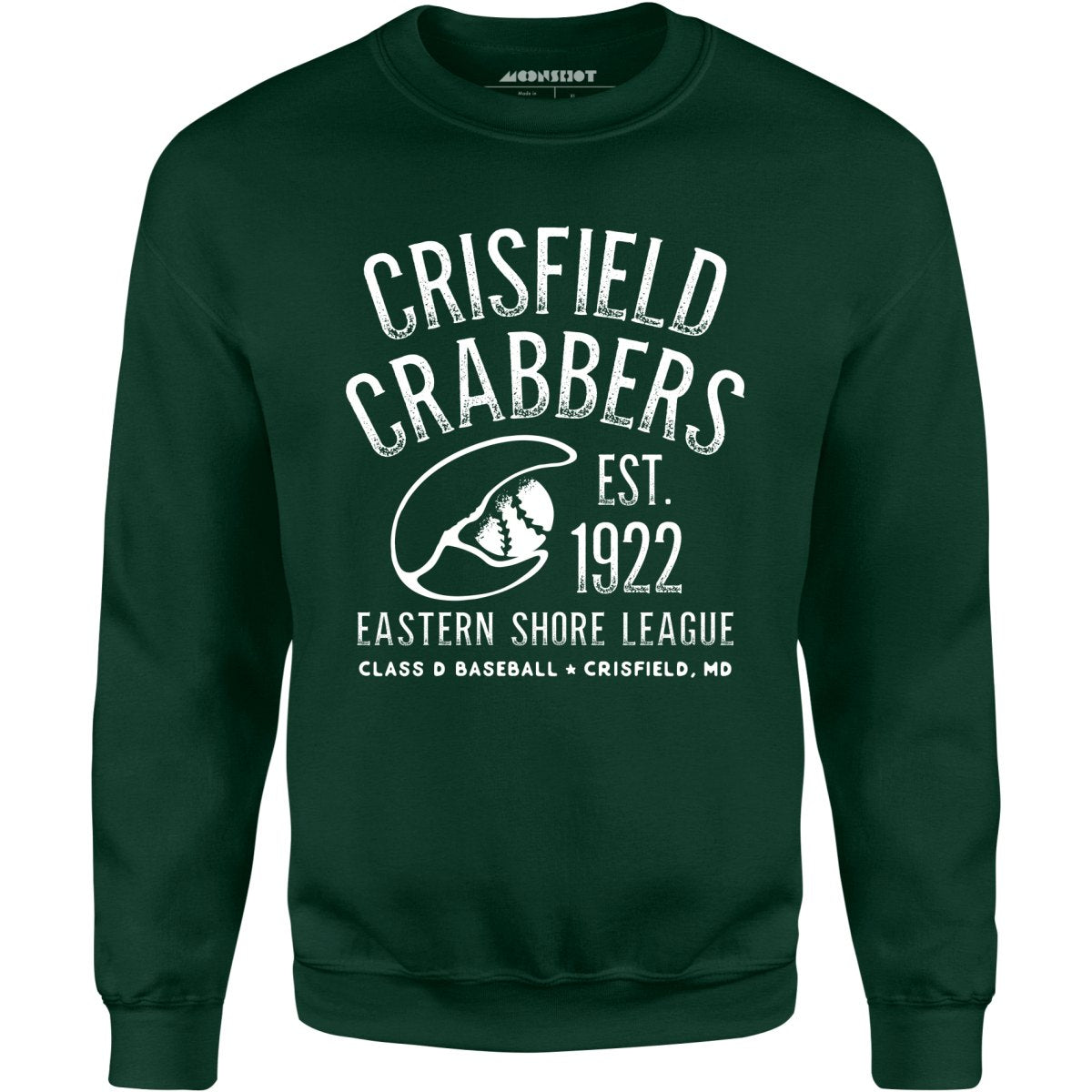 Crisfield Crabbers - Maryland - Vintage Defunct Baseball Teams - Unisex Sweatshirt