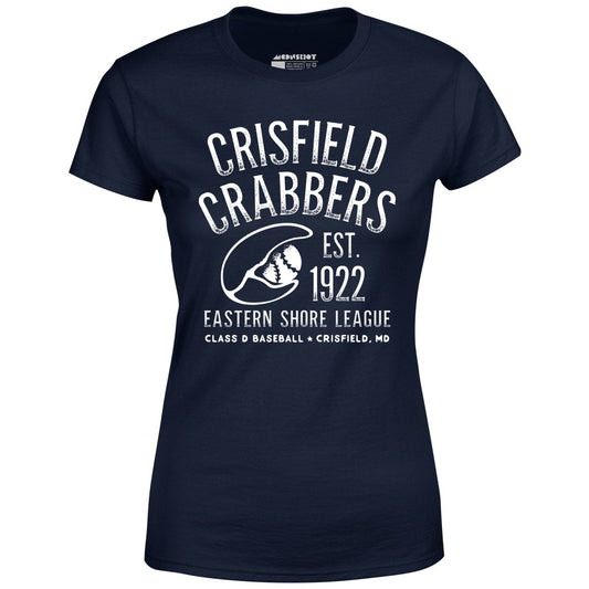 Crisfield Crabbers - Maryland - Vintage Defunct Baseball Teams - Women's T-Shirt