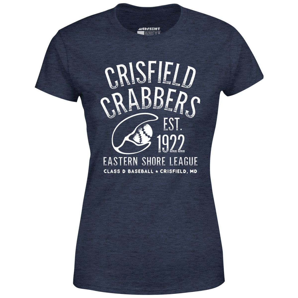 Crisfield Crabbers - Maryland - Vintage Defunct Baseball Teams - Women's T-Shirt