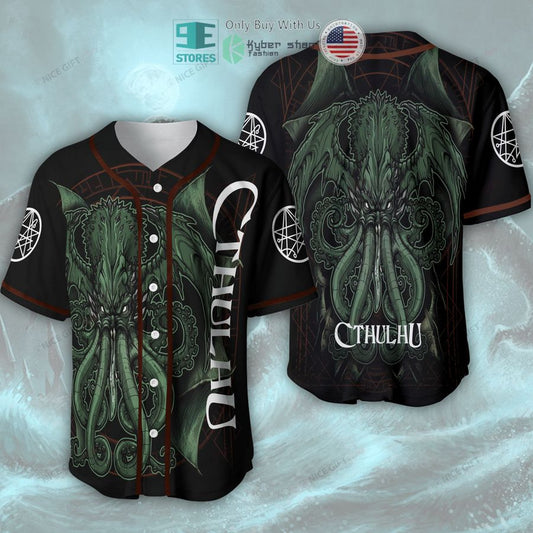 BEST Cthulhu black Baseball Jersey