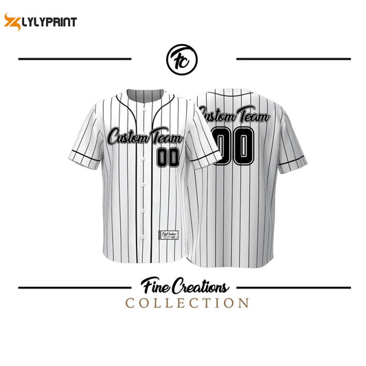 Custom Baseball Jersey, Black Baseball Jersey - lylyprint.com