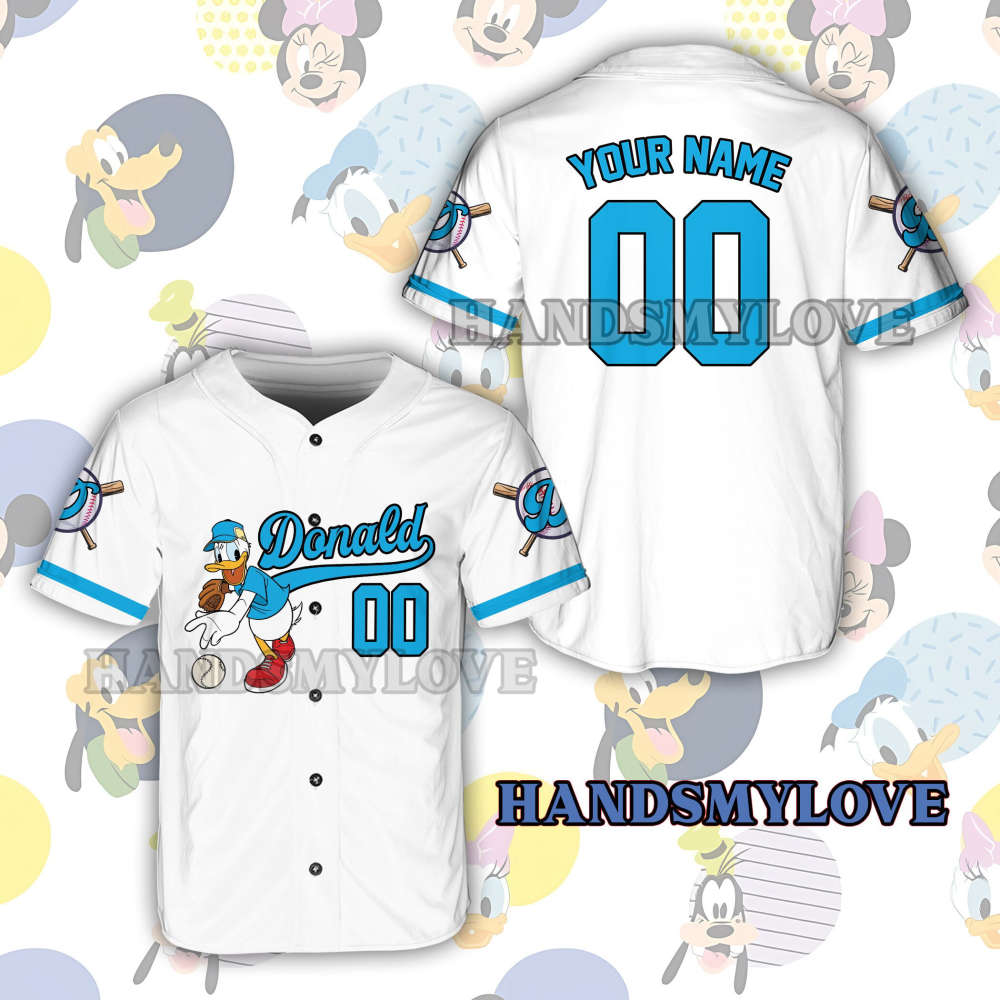 Custom Ddisney Character Mickey Game Day Baseball Jersey Ddisney Baseball Player Outfit For Baseball Fans Matching Outfit For Baseball Lover - Aopprinter