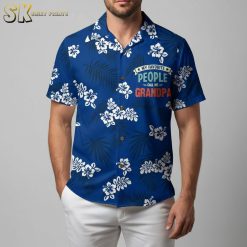 Personalized Grandpa Hawaiian Shirt with Grandkids Names - Custom Father's Day Gift for Men