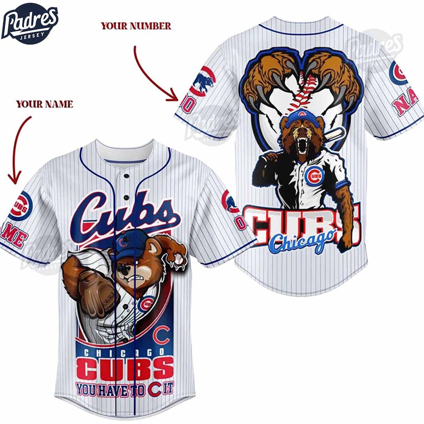 Score Big with Custom MLB Chicago Cubs Baseball Jerseys - Personalized Style for Die-Hard Fans! - lylyprint.com