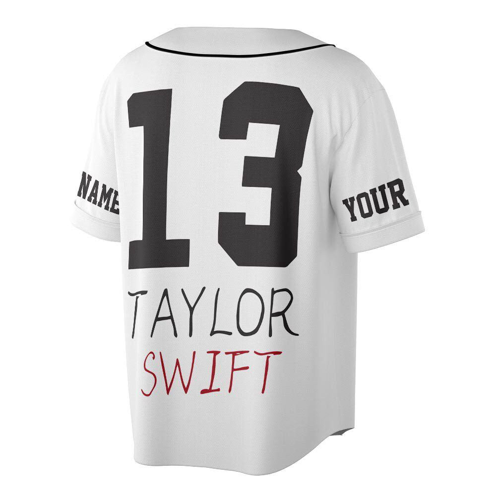 Custom Name And Number Junior Jewels Music Baseball Jersey, You Belong With Me Merch - lylyprint.com