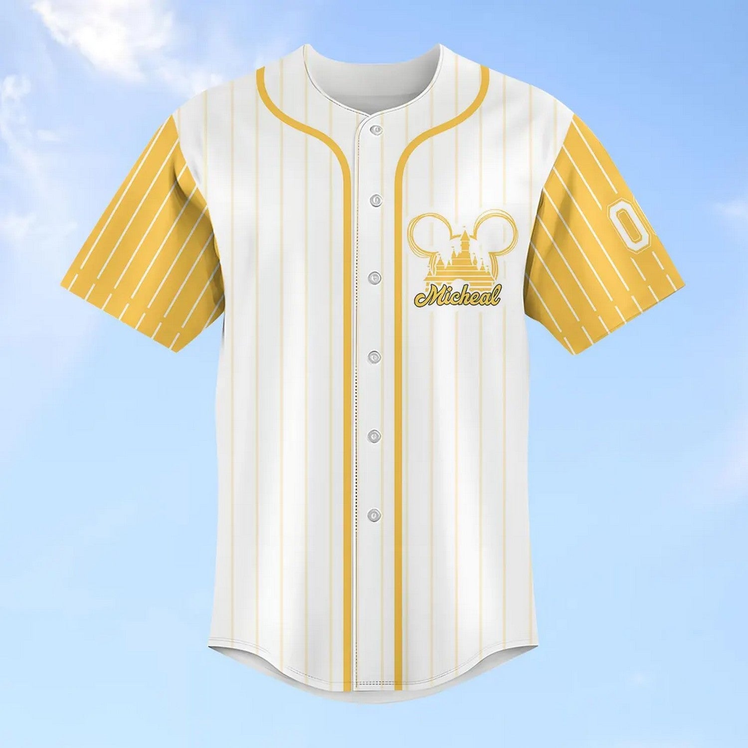 Custom Name Disney Pluto Baseball Jersey