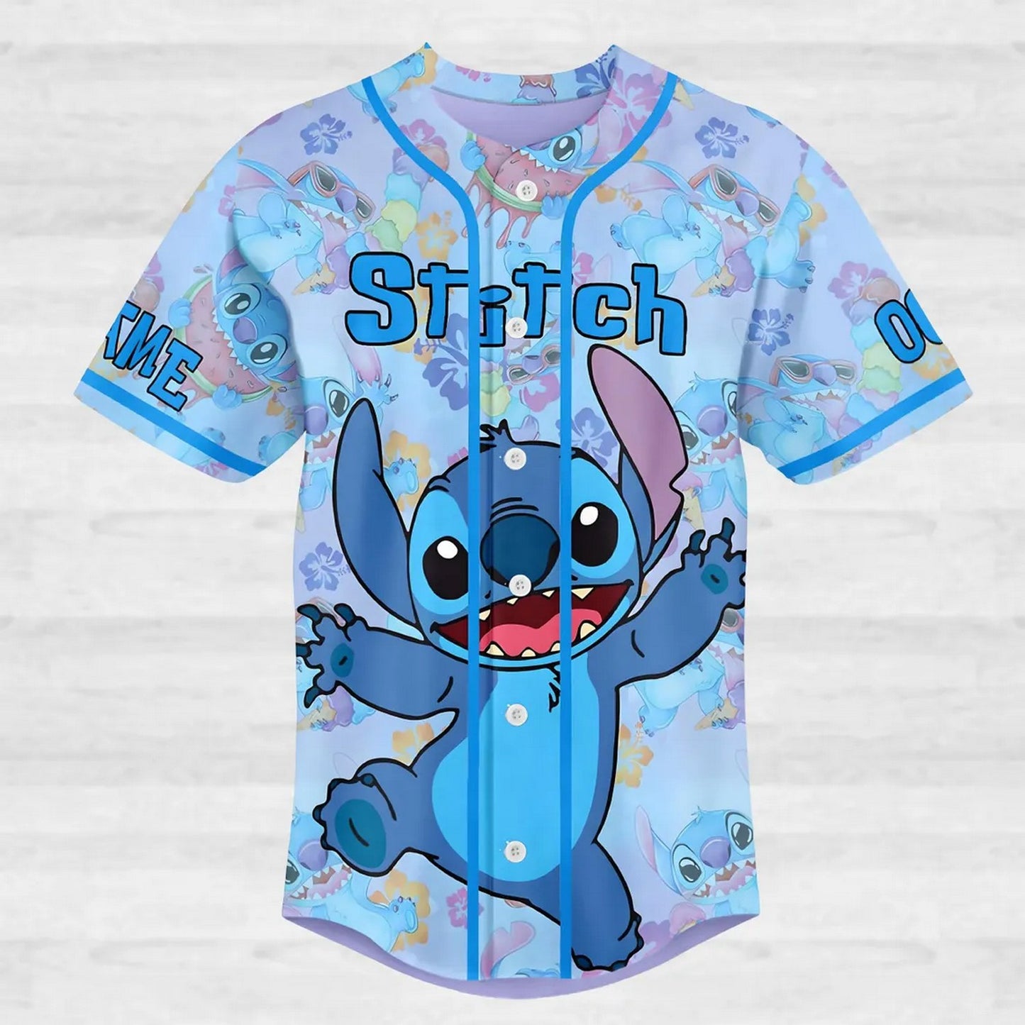 Custom Name Disney Stitch I'm Not Weird I'm Limited Edition Baseball Jersey