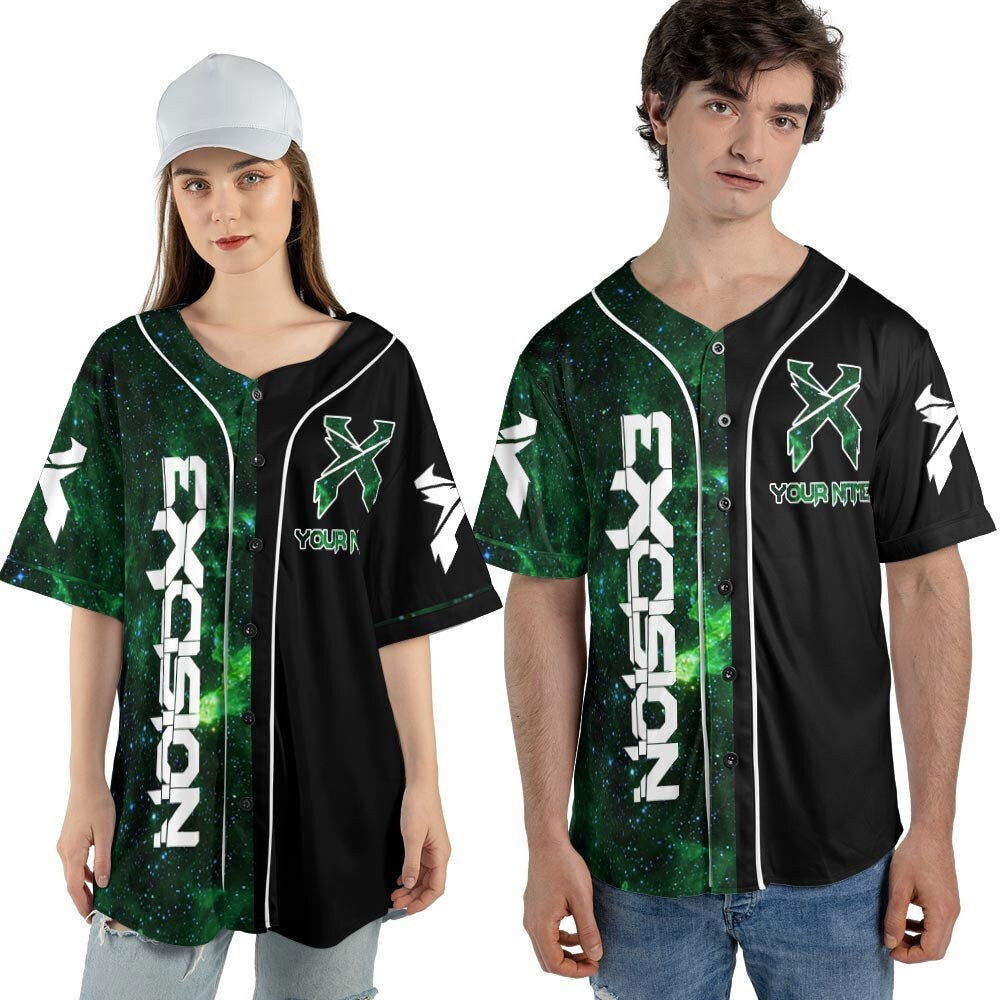 Custom Name Excision Dj Music Baseball Jersey, DJ Live World Tour 2023 Shirt - lylyprint.com
