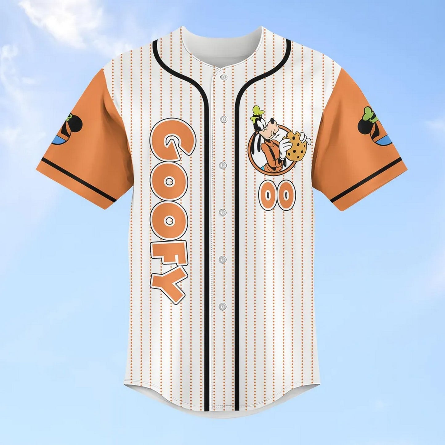 Custom Name Goofy Disney Family Vacation 2025 Baseball Jersey