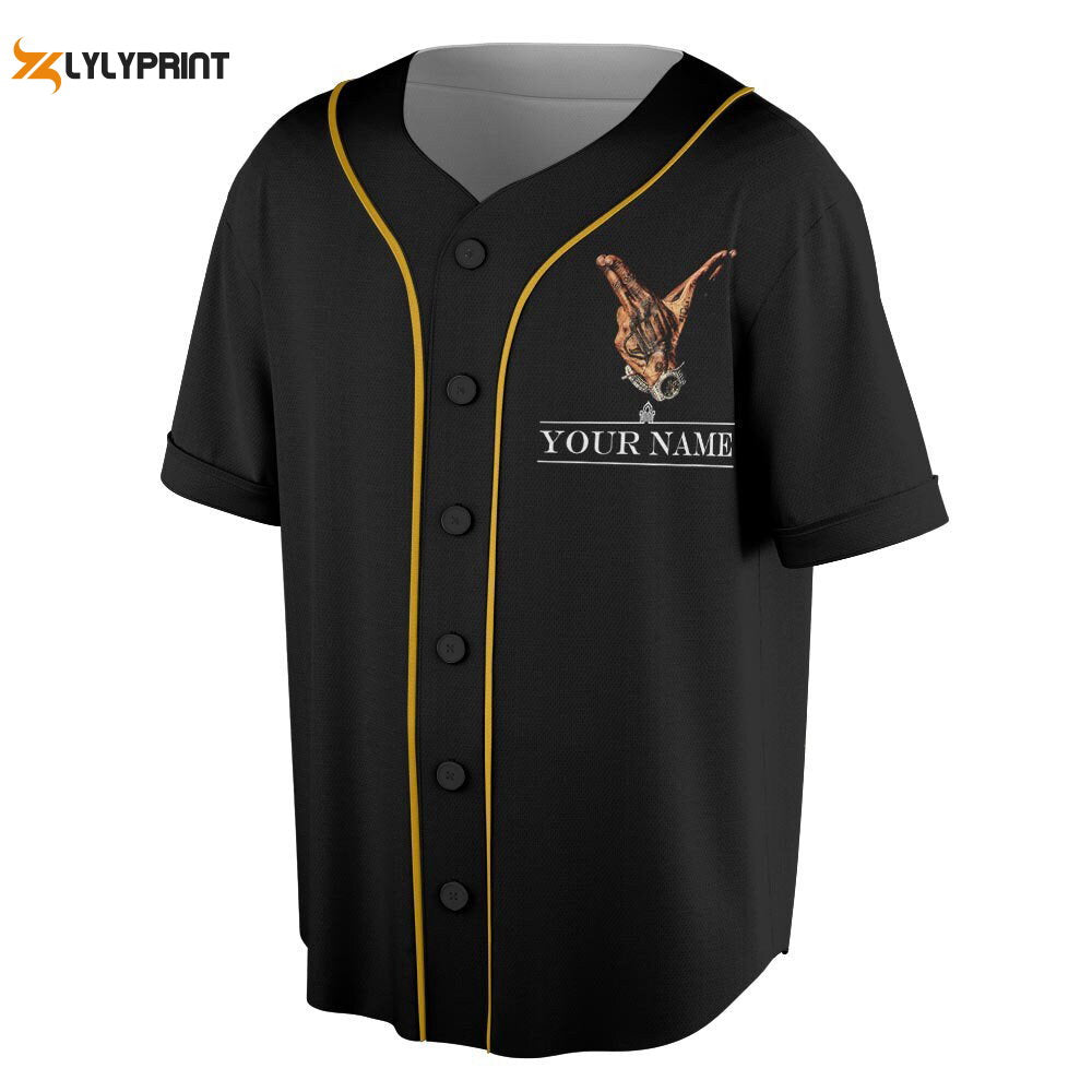 Custom Name KG Music Baseball Jersey, Only The Generals Tour 2023 Fan Merch - lylyprint.com