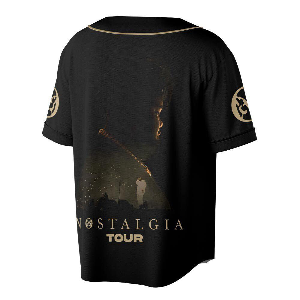 Custom Name Rod Wave Rap Baseball Jersey, Rod Wave Nostalgia Tour Shirt - lylyprint.com