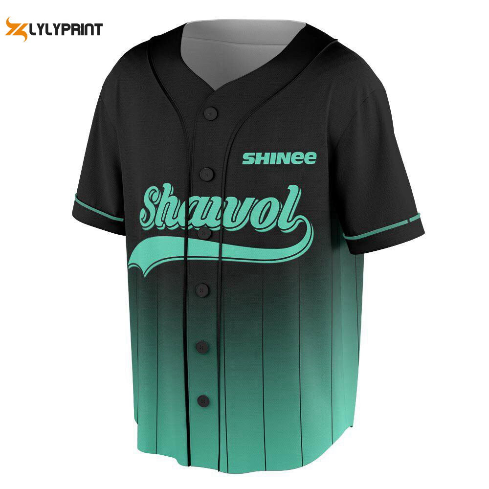 Custom Shinee Kpop Baseball Jersey For Men Women - lylyprint.com