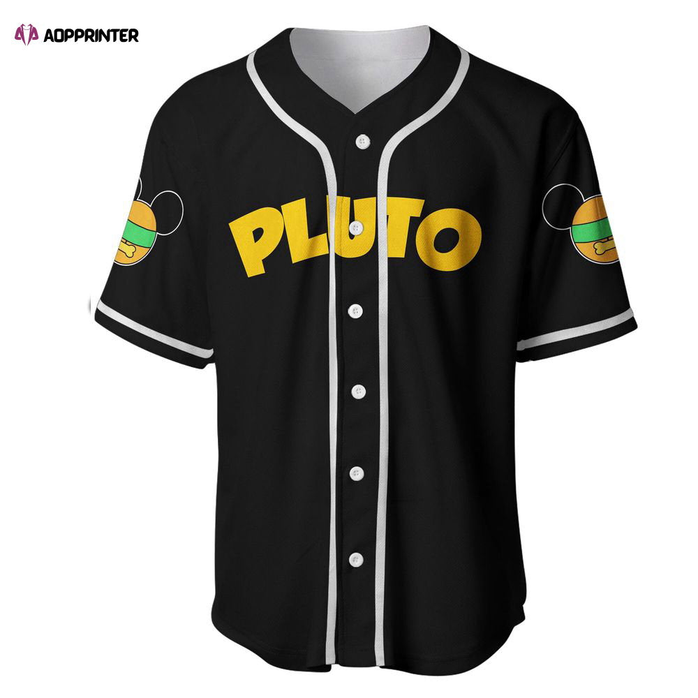 Customized Baseball Jersey, Personalized Pluto Shirt - Aopprinter
