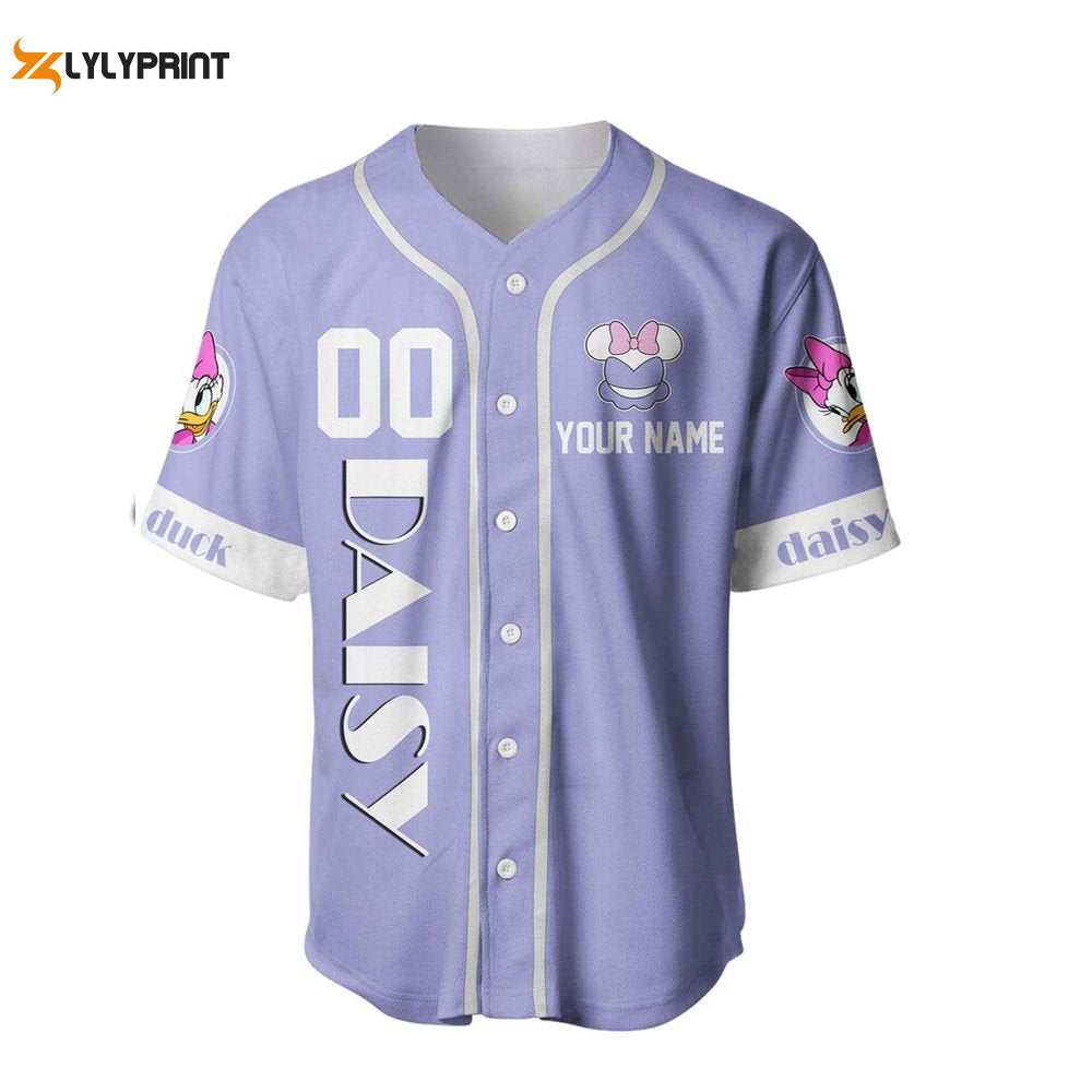 Daisy Duck Baseball Jersey - lylyprint.com