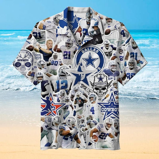 Dallas Cowboys Team Inspired Hawaiian Shirt Trend