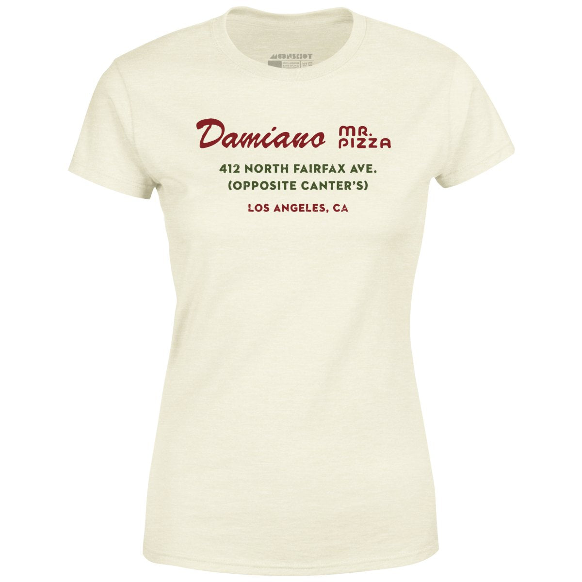 Damiano Mr. Pizza - Los Angeles, CA - Vintage Restaurant - Women's T-Shirt