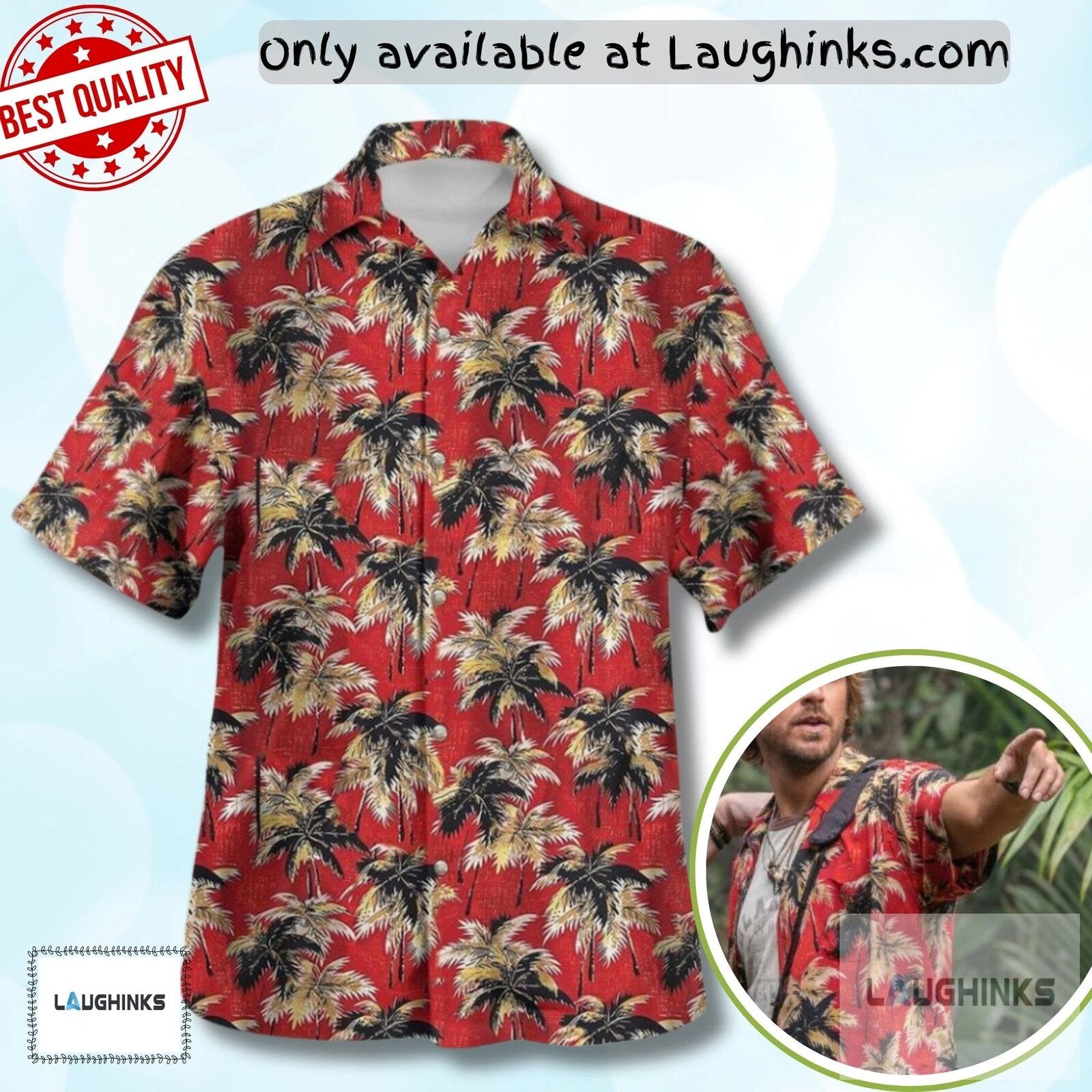 Dan Stevens Godzilla x Kong The New Empire Hawaiian Shirt
