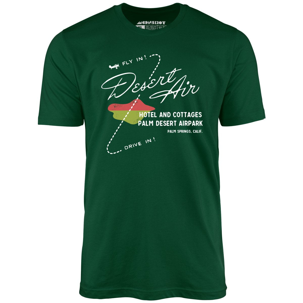Desert Air Hotel & Cottages - Vintage Palm Springs, CA - Unisex T-Shirt