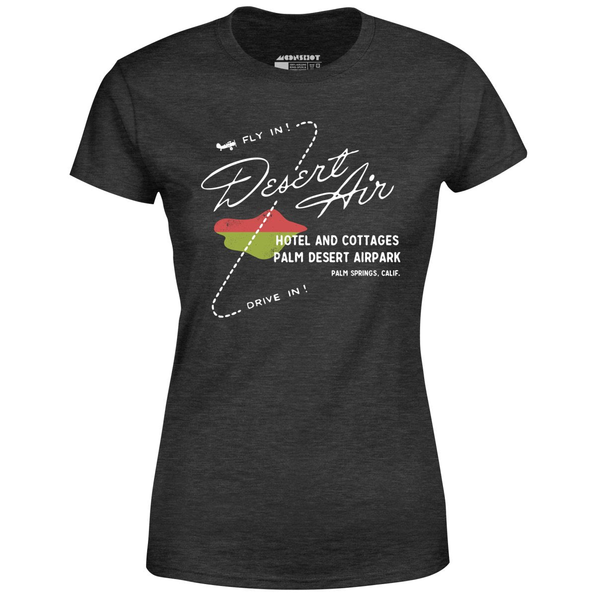 Desert Air Hotel & Cottages - Vintage Palm Springs, CA - Women's T-Shirt