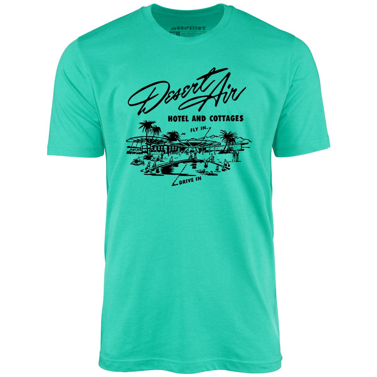 Desert Air Hotel & Cottages v2 - Vintage Palm Springs, CA - Unisex T-Shirt