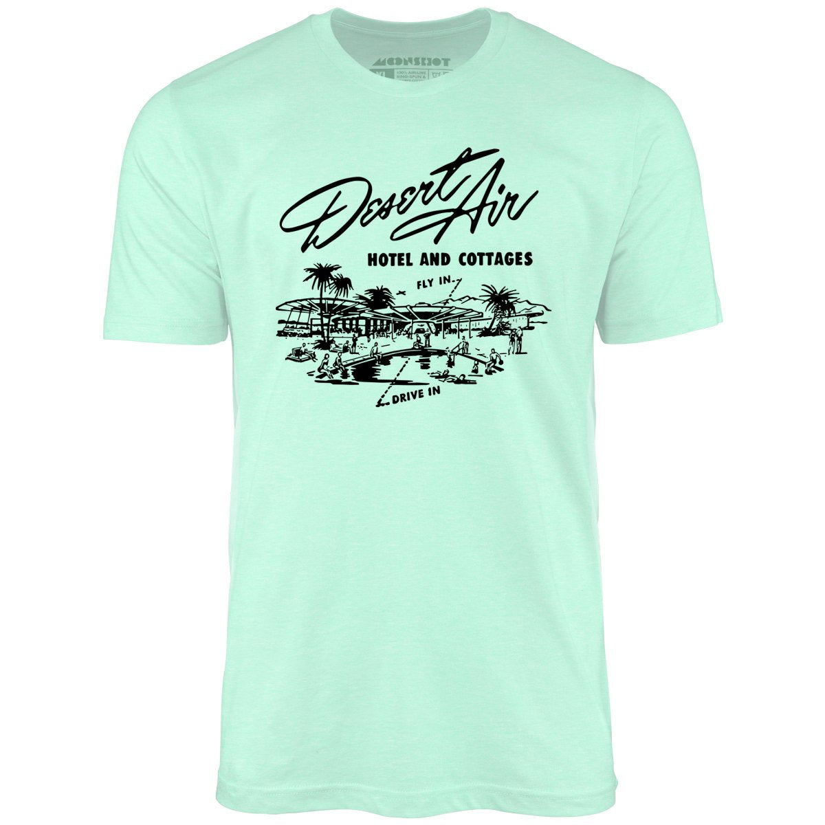 Desert Air Hotel & Cottages v2 - Vintage Palm Springs, CA - Unisex T-Shirt