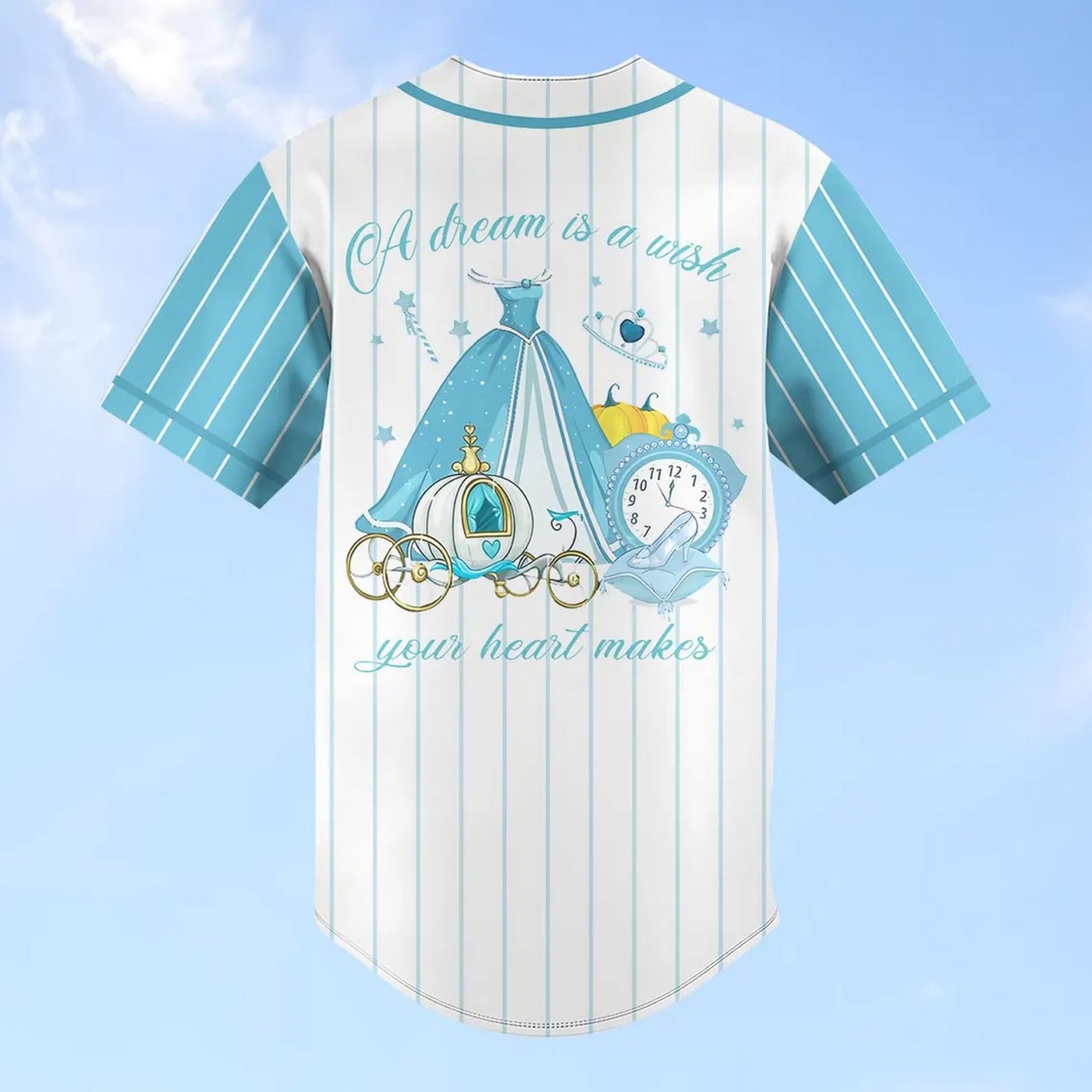 Disney Princess Cinderella Baseball Jersey