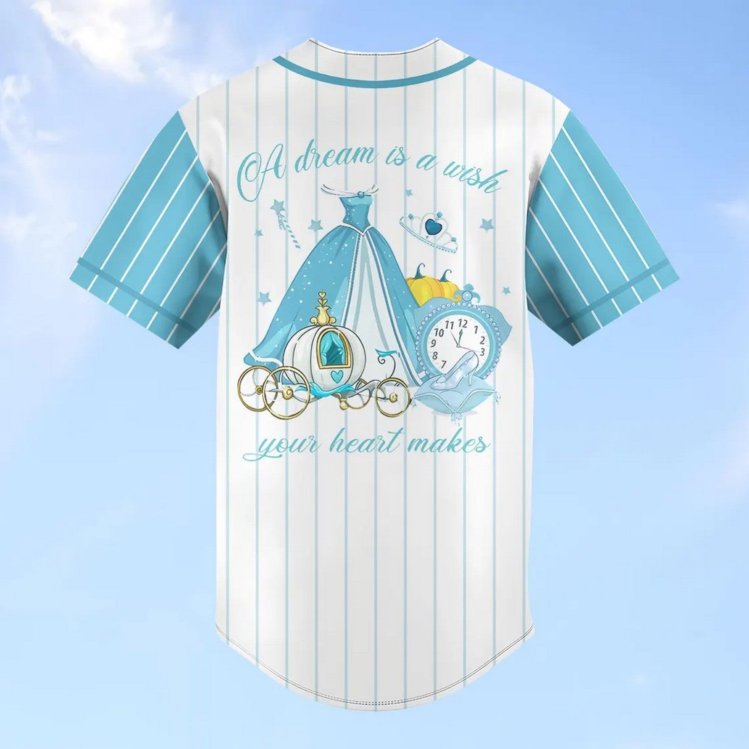 Disney Princess Cinderella Baseball Jersey