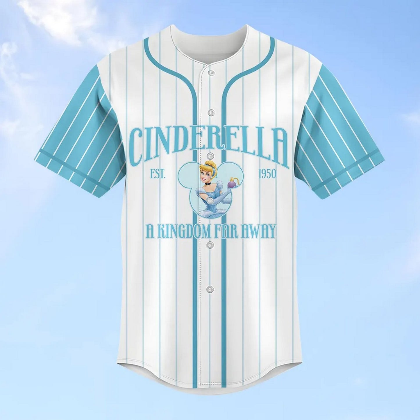Disney Princess Cinderella Baseball Jersey