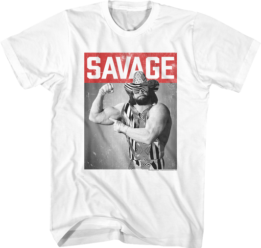 Distressed Photo Macho Man Randy Savage T-Shirt