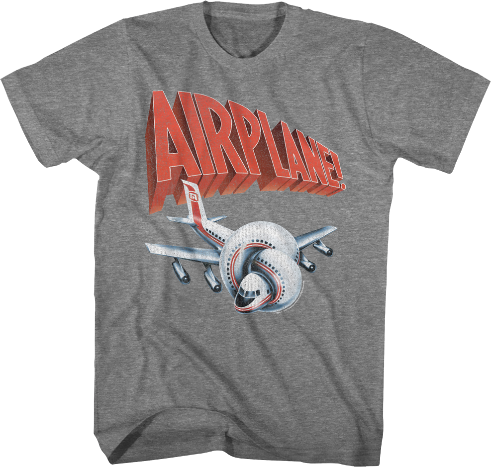 Distressed Poster Airplane T-Shirt