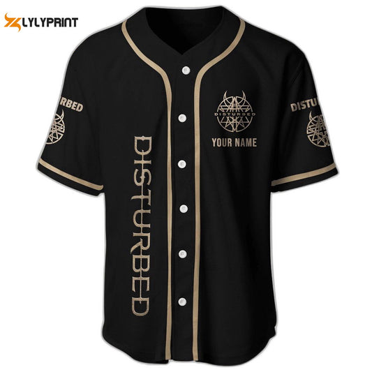 Disturbed Jersey Shirt, Personalized Disturbed Baseball Jersey For Men Women - lylyprint.com
