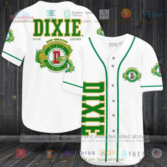 HOT Dixie Brewing Logo Baseball Jersey Shirt