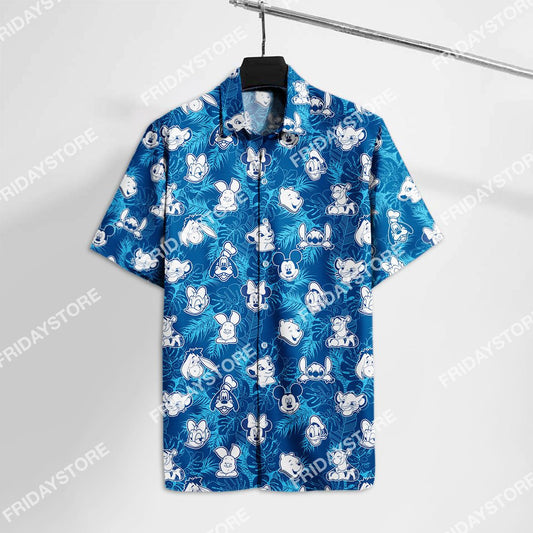 Dn Hawaiian Shirt Mk Mouses And Friends Aloha Shirt Mk Mouse Hawaii Tshirt Dn Mk Aloha Shirt