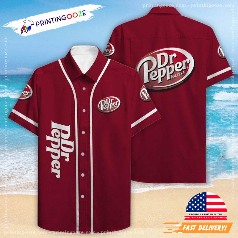 Doctor Pepper Est 1885 Hawaiian Shirt