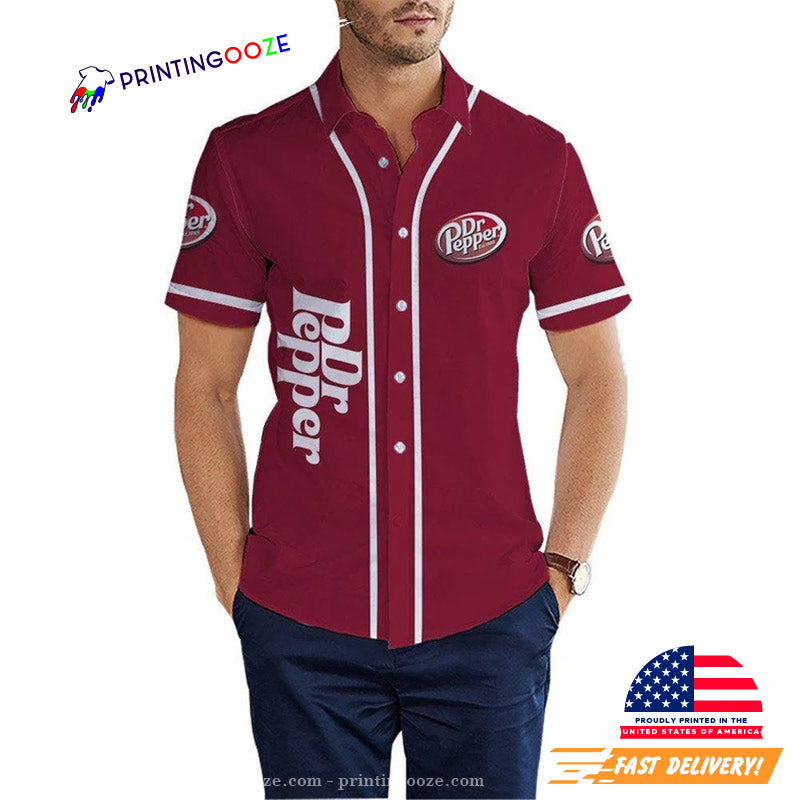 Doctor Pepper Est 1885 Hawaiian Shirt