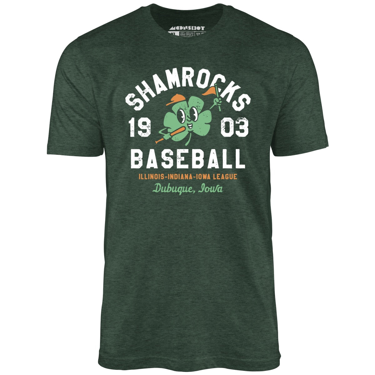 Dubuque Shamrocks - Iowa - Vintage Defunct Baseball Teams - Unisex T-Shirt