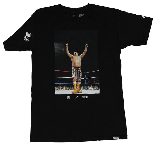 Iron Sheik Mens T-Shirt  - Iron Sheik Posing in Victory in thing Photo Image
