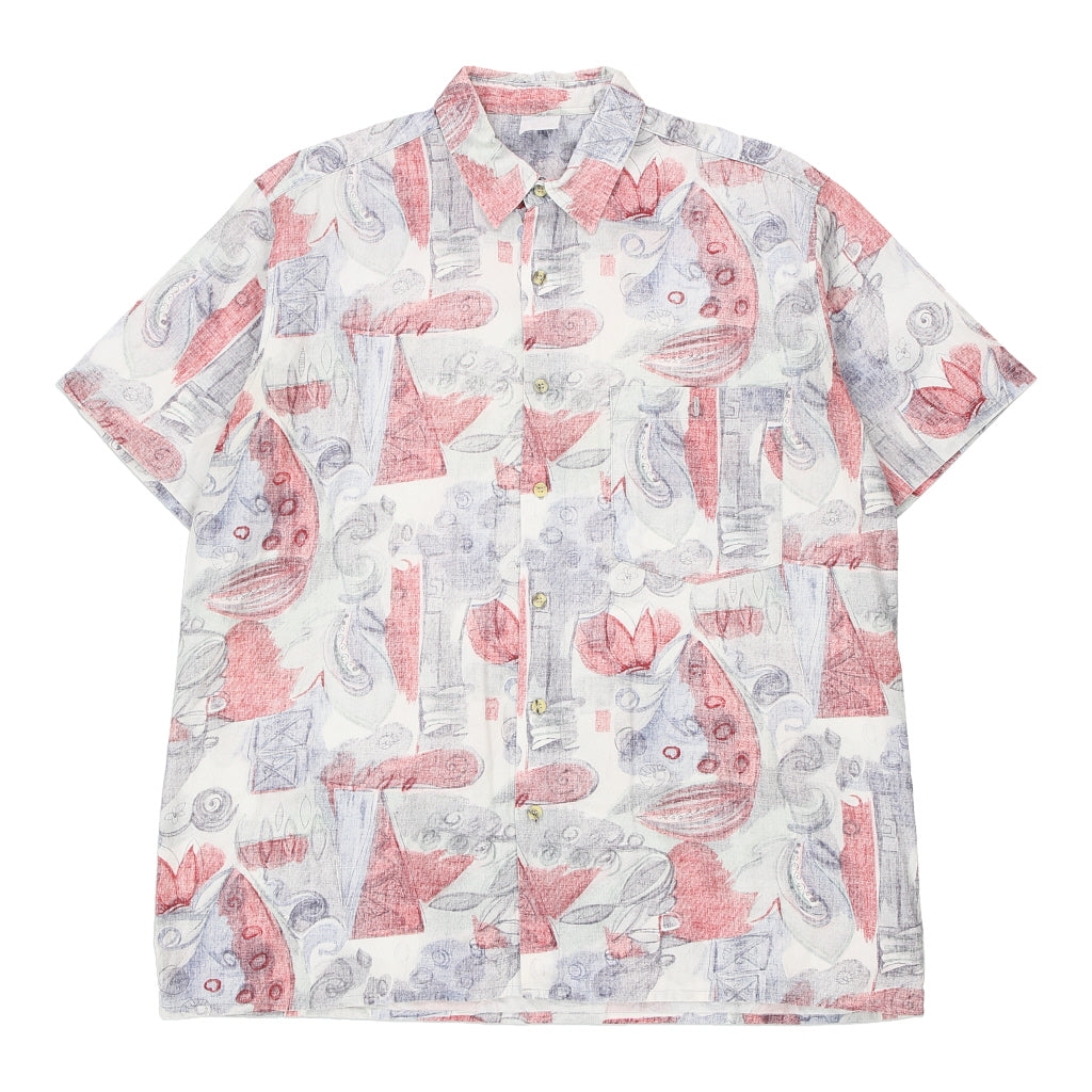 Unbranded Hawaiian Shirt - Large Multicoloured Cotton