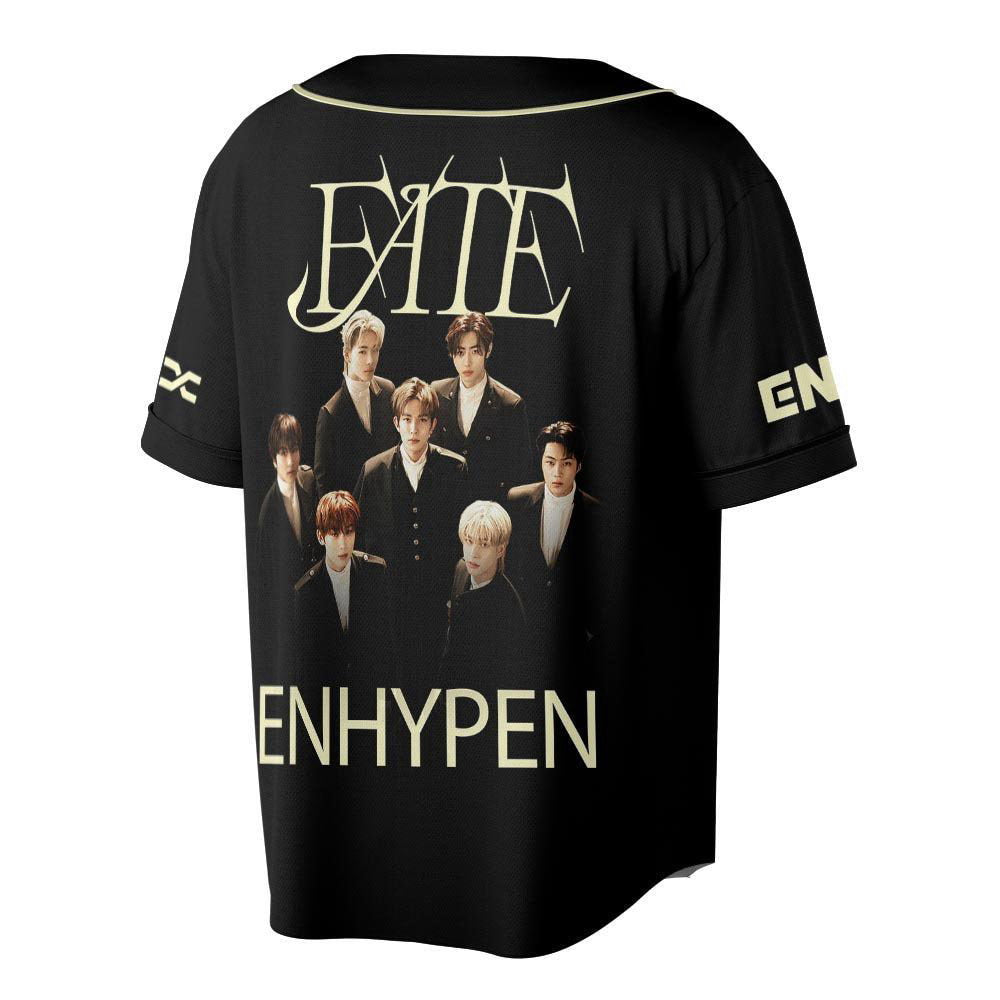 Enhypen Kpop Baseball Jersey, Number and Name Heeseung Jay Jake Sunghoon Sunoo Jungwon Niki - lylyprint.com