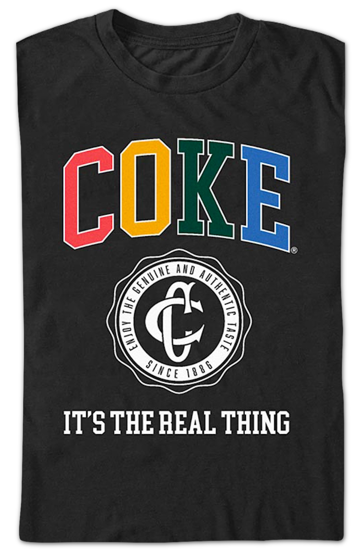 Enjoy The Genuine And Authentic Taste Coca-Cola T-Shirt
