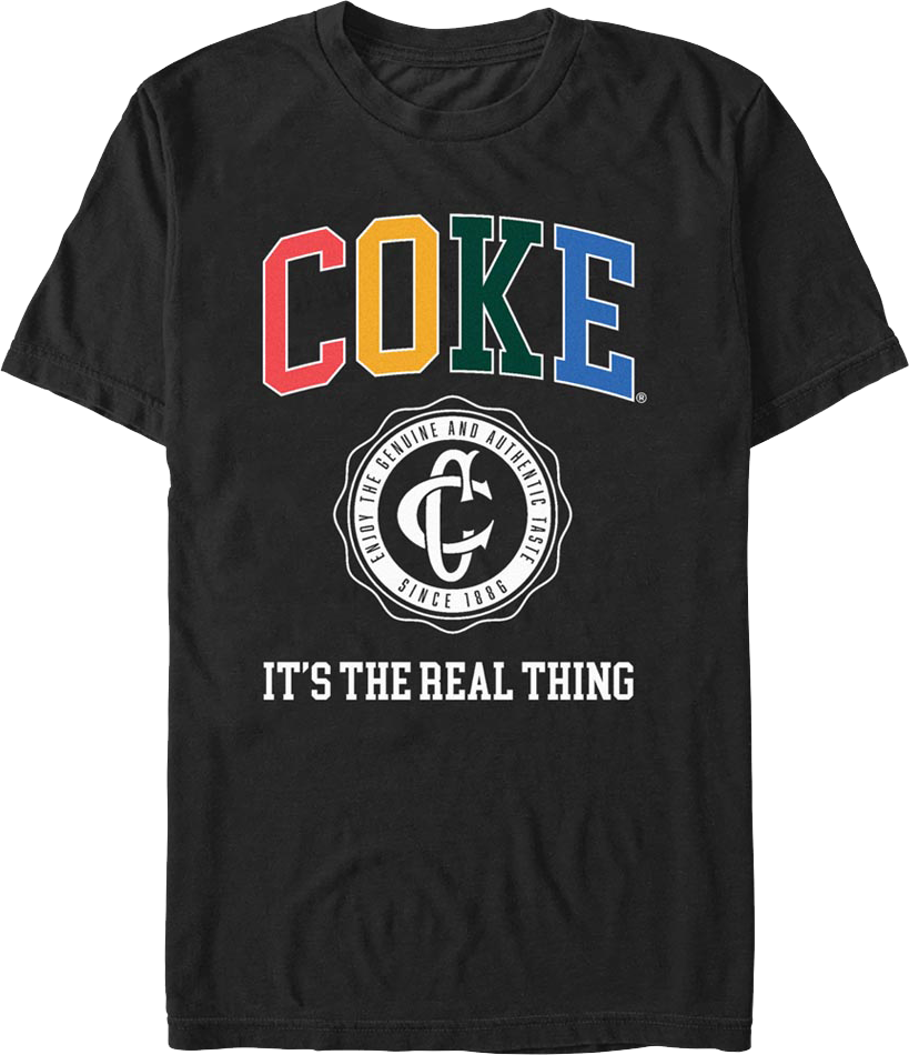 Enjoy The Genuine And Authentic Taste Coca-Cola T-Shirt