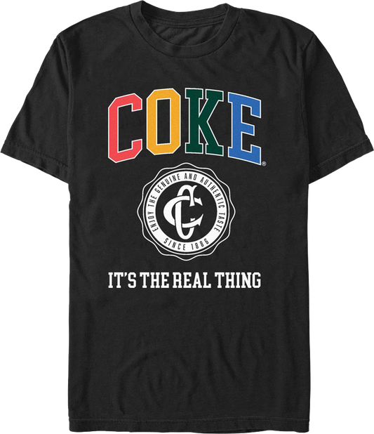 Enjoy The Genuine And Authentic Taste Coca-Cola T-Shirt