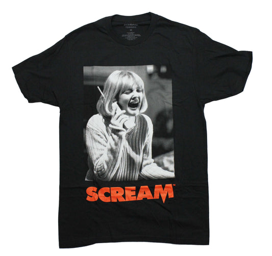 Scream Mens T-Shirt - The Movie Casey Becker Photo Box Image