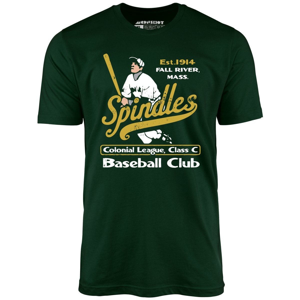 Fall River Spindles - Massachusetts - Vintage Defunct Baseball Teams - Unisex T-Shirt