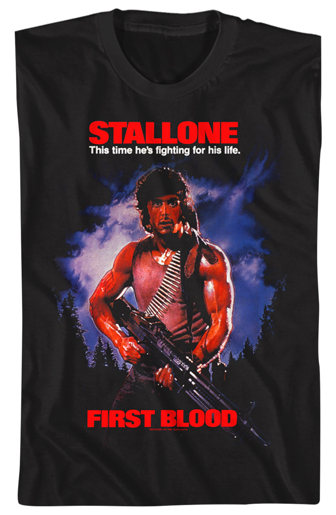 First Blood Poster Rambo T-Shirt