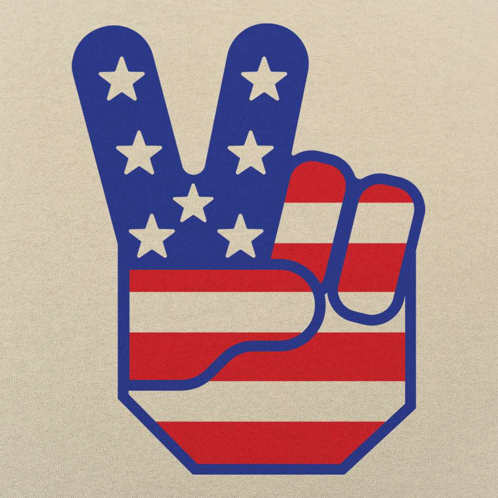 Flag Peace Sign